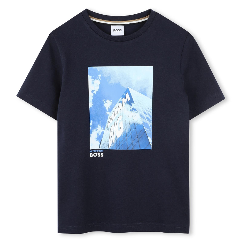 T-shirt nero con stampa
