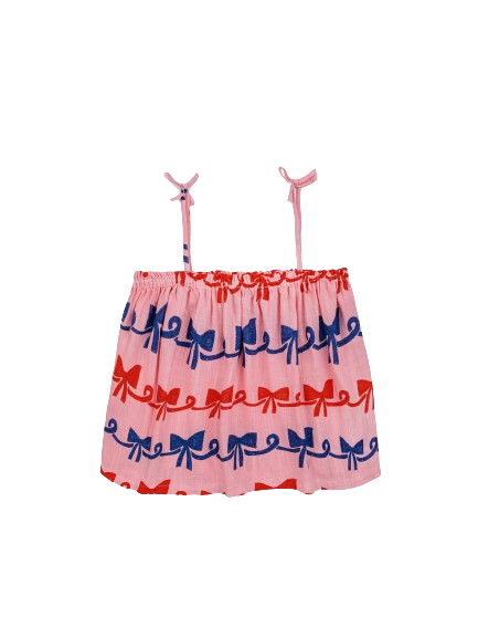 Top con spalline regolabili