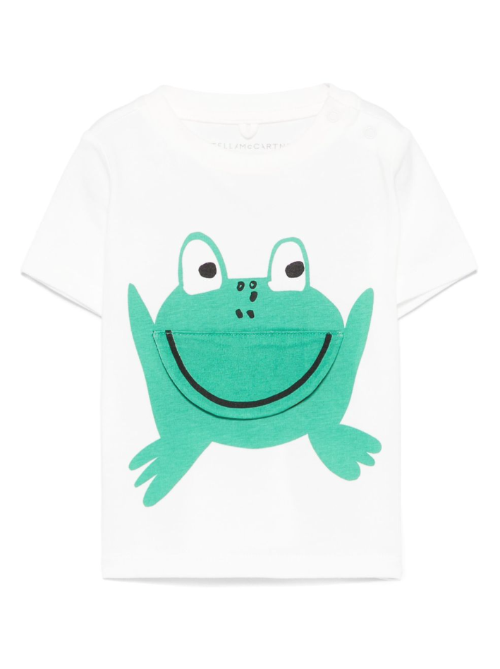 T-shirt bianca con stampa