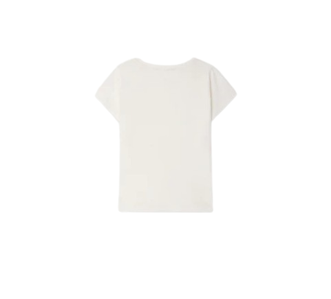 T-shirt floreale Lalcala S06GTSK00009 102 BONPOINT 