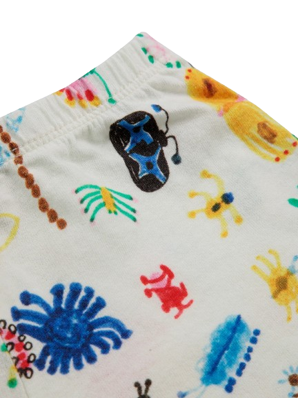 Shorts con stampa 124AB077 MULTICOLORE BOBO CHOSES 