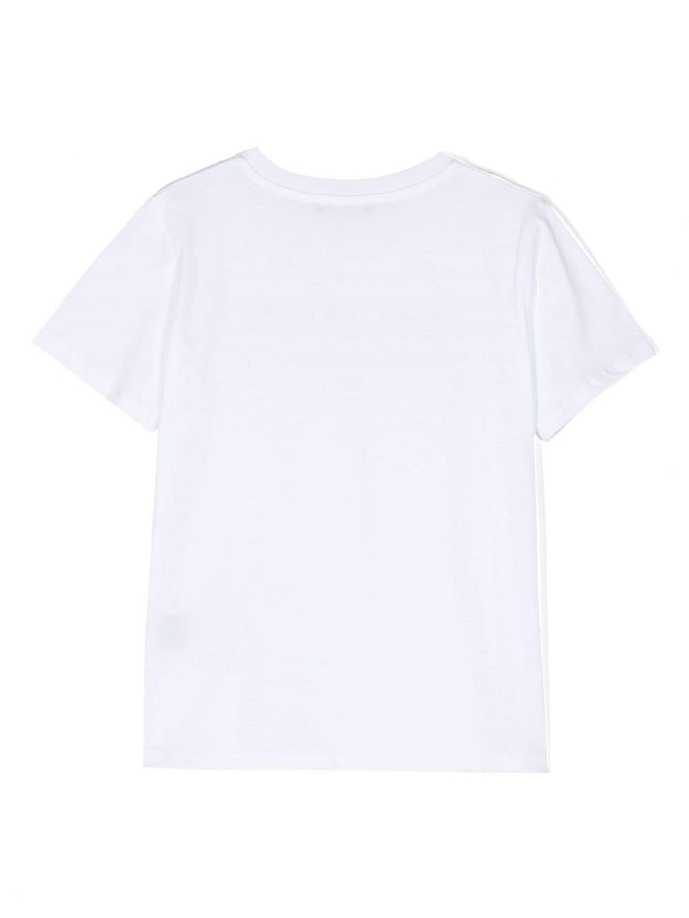 T-shirt con stampa BT8P41 Z0082 100NE BALMAIN 