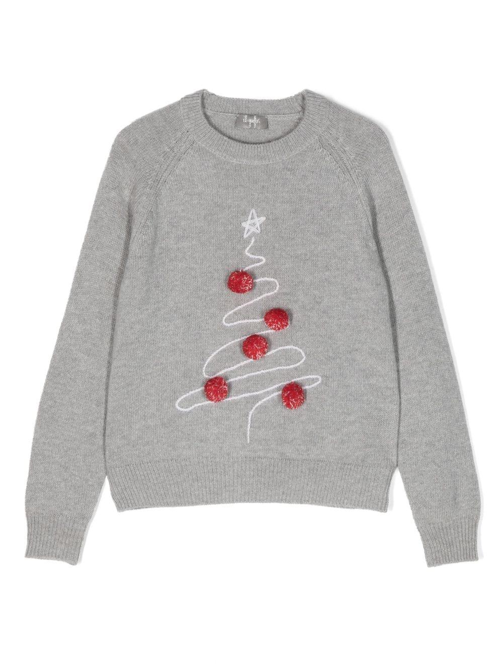 Maglione con appplicazione