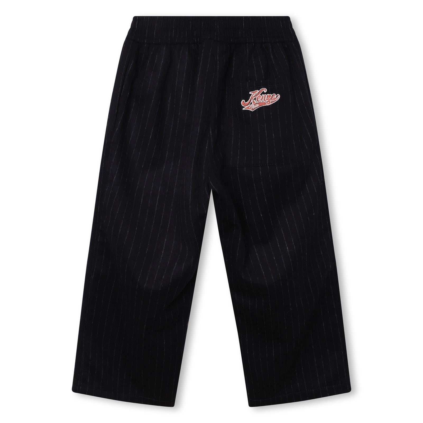 Pantaloni con applicazione