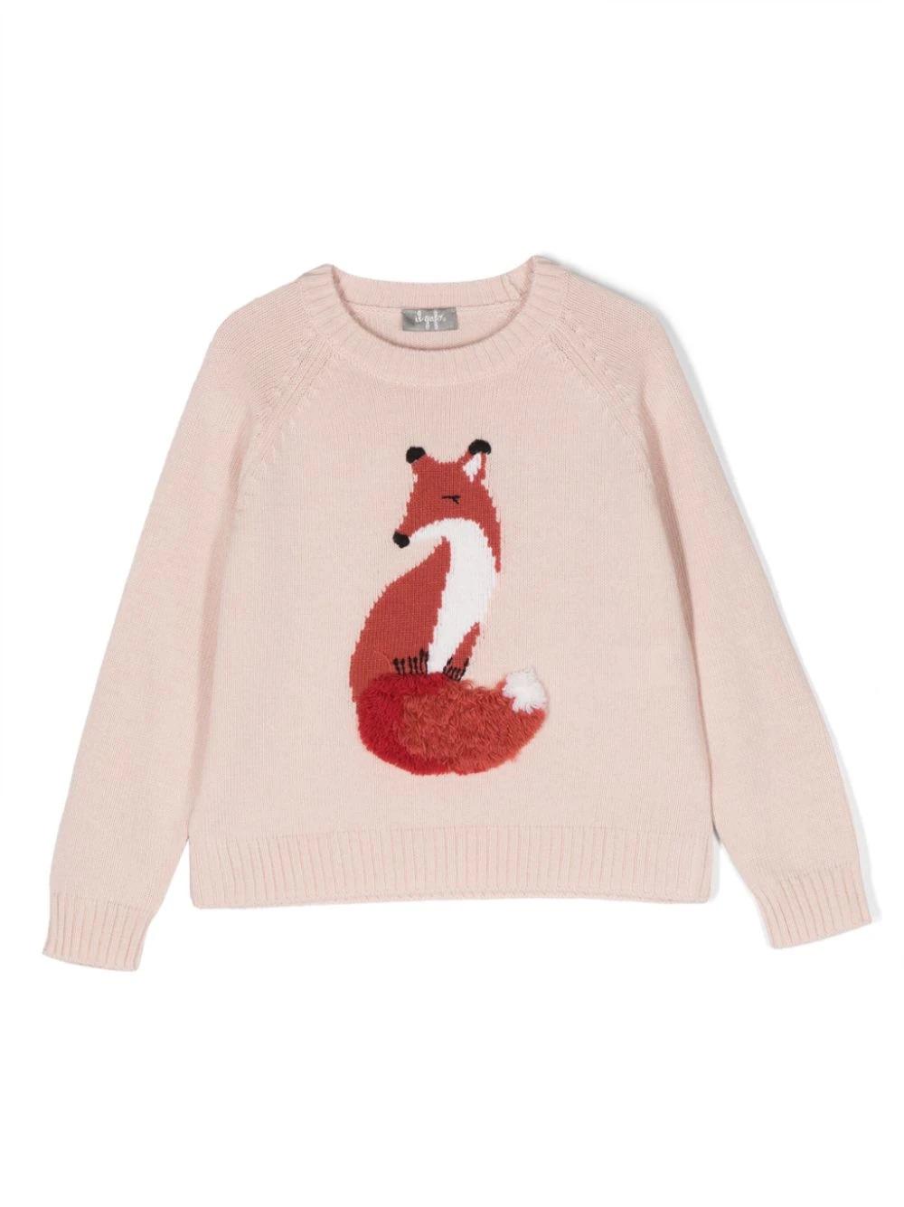 Maglione con ricamo