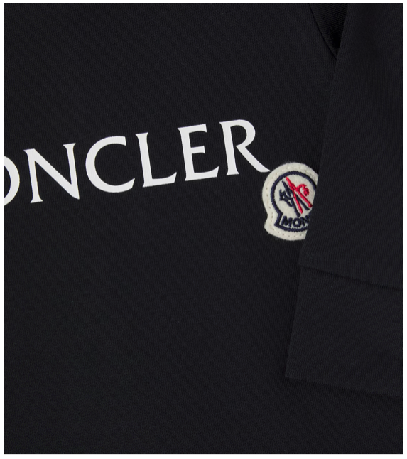 Tutina in cotone con logo L1951 8L00004 89B9Y 778 MONCLER 