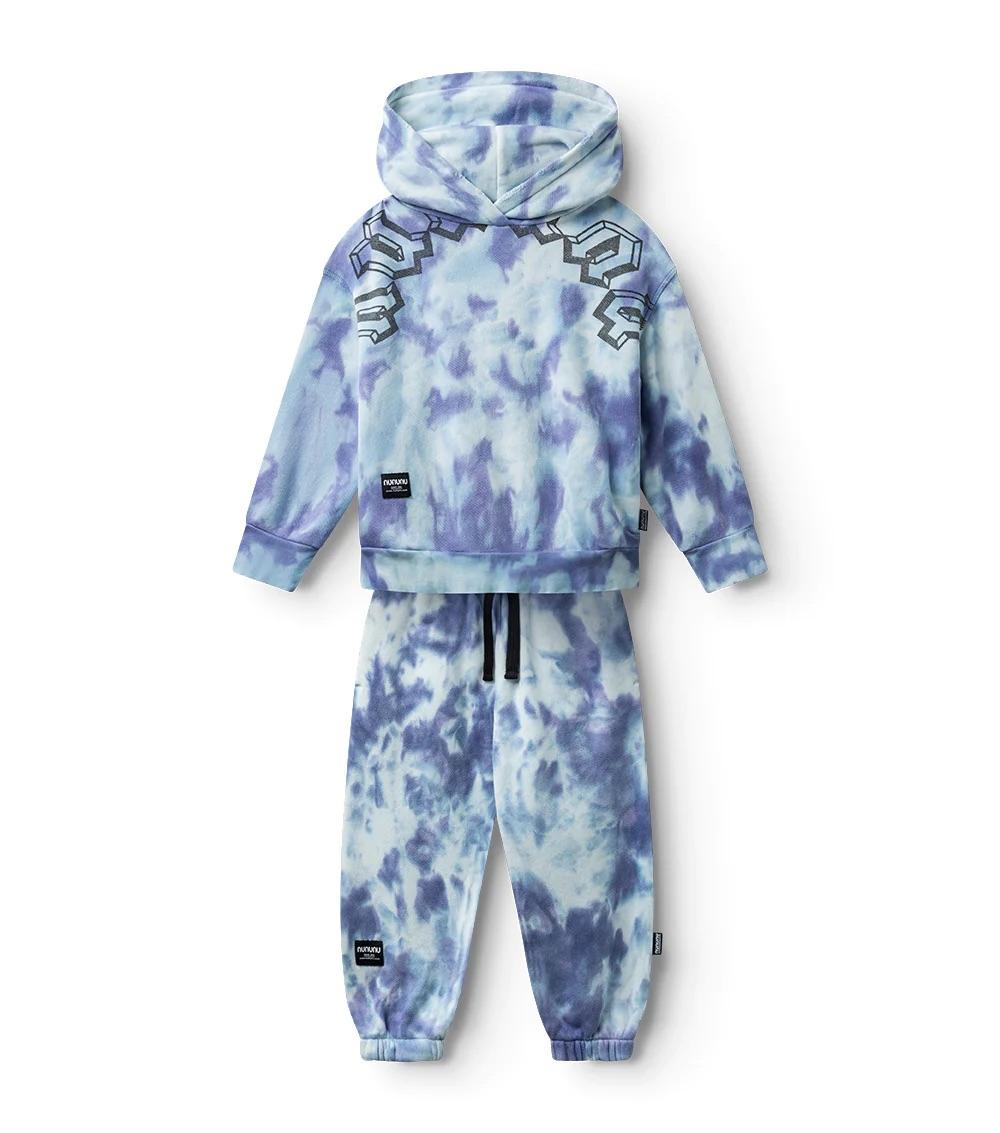 Tuta sportiva con cappuccio NH385 TIE DIE NUNUNU 