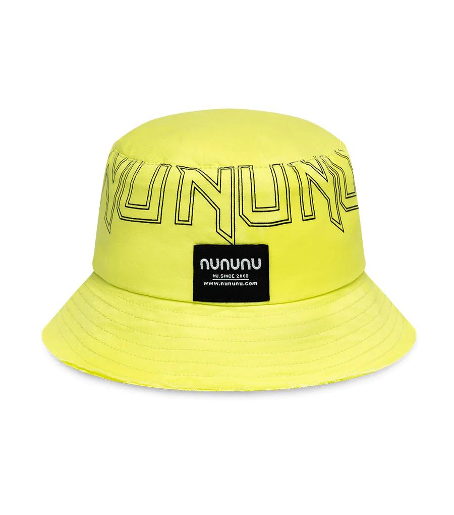 Cappello bucket con applicazioni NU3841 Lime NUNUNU 