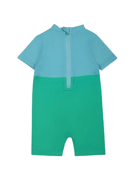 Pagliaccetto verde per neonato