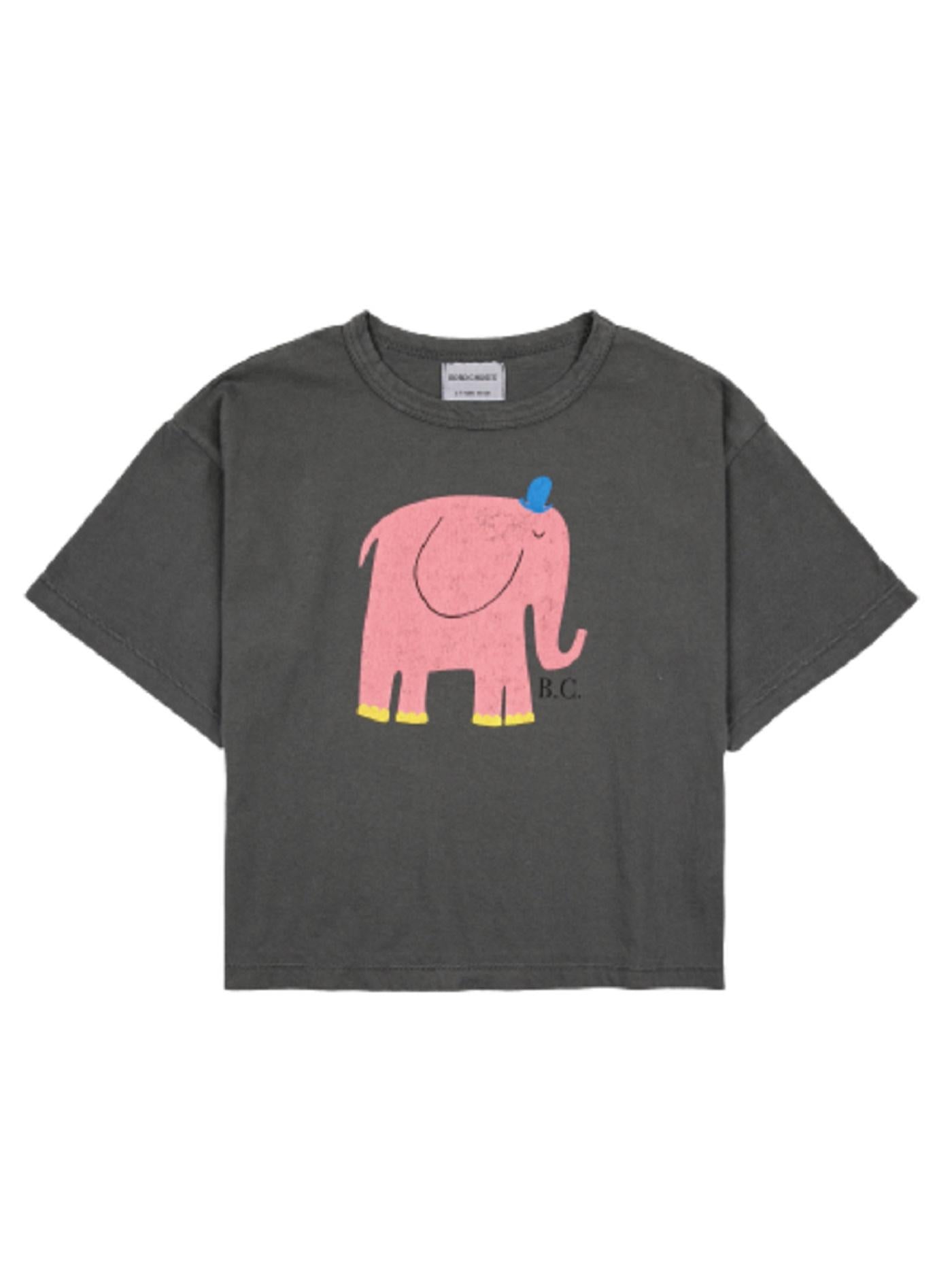T-shirt con stampa 223AC001 GREY BOBO CHOSES 