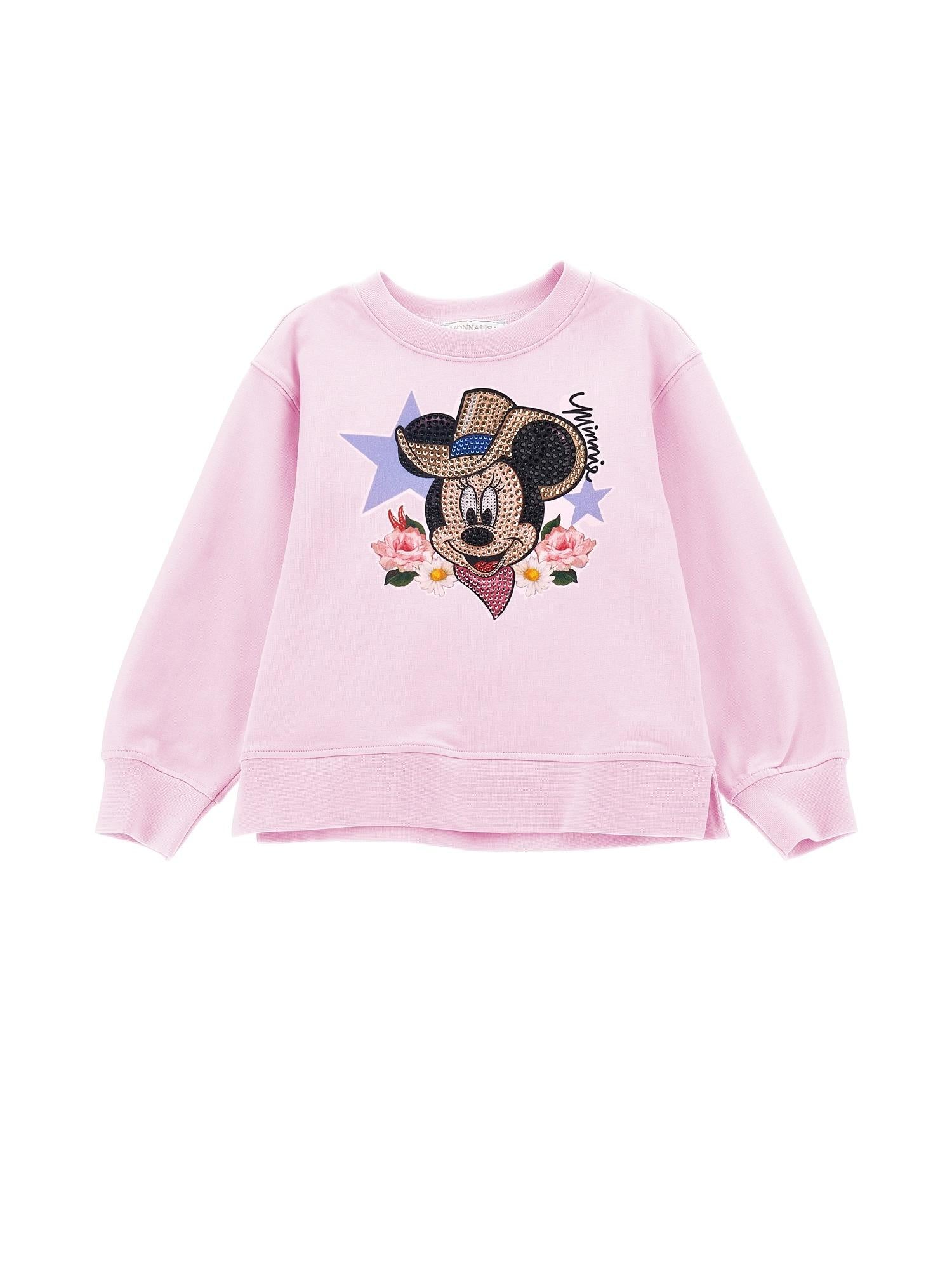 Felpa stampa Minnie