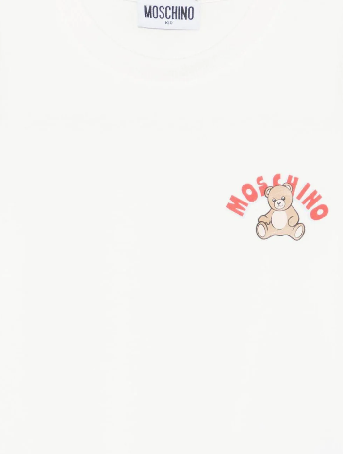 T-shirt per bambini HWM058 LAA01 10063 MOSCHINO 