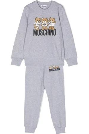 Tuta sportiva con stampa Teddy Bear HUK03G LCA40 60901 MOSCHINO 