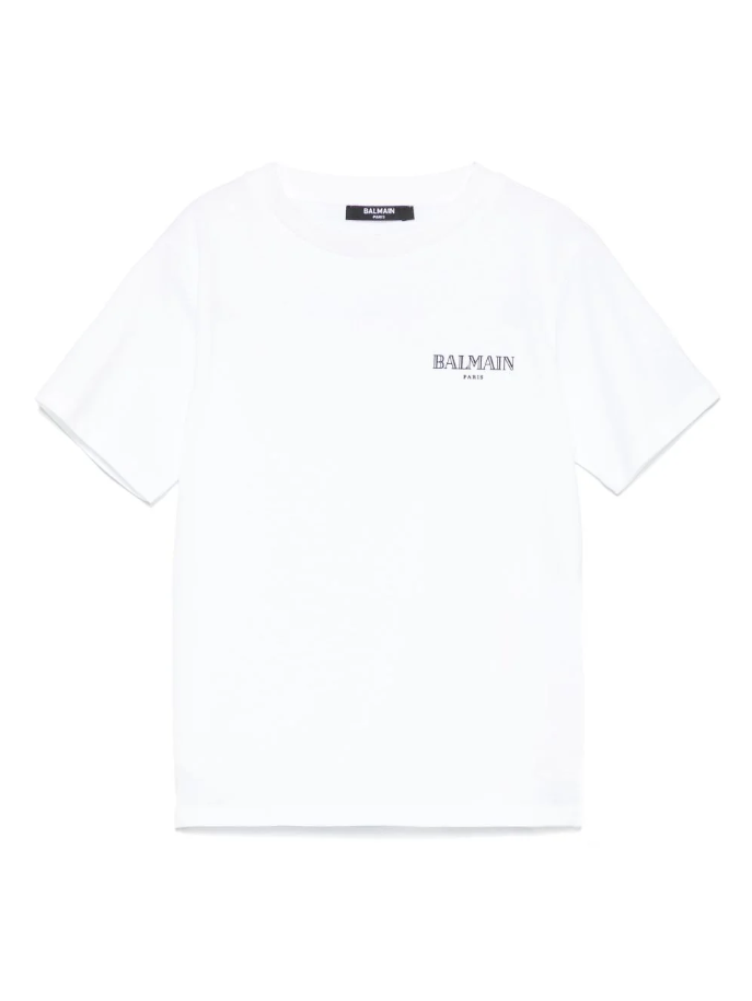 T-shirt bianca BW8P11 Z0116 100NE BALMAIN 