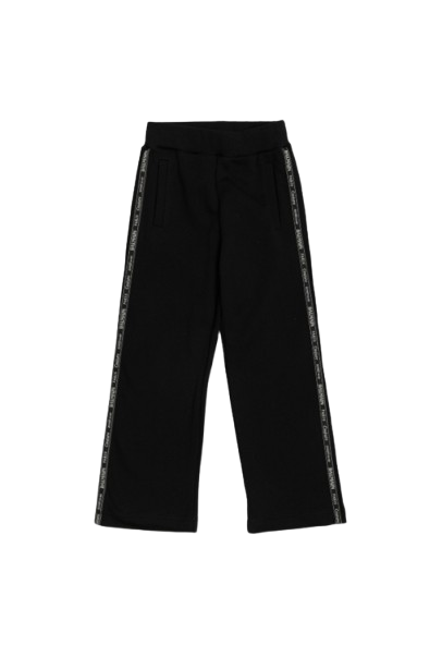 Pantaloni neri per bambini BX6P70 Z3183 930NE BALMAIN 