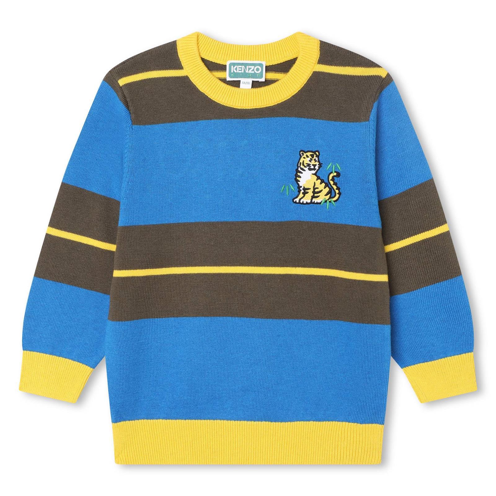 Maglione a righe