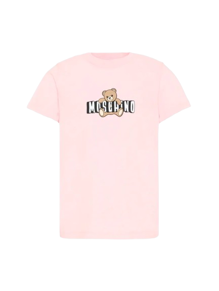 T-shirt per bambini HZM058 LAA03 50209 MOSCHINO 