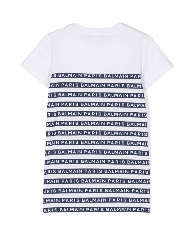 Abito modello T-shirt a righe