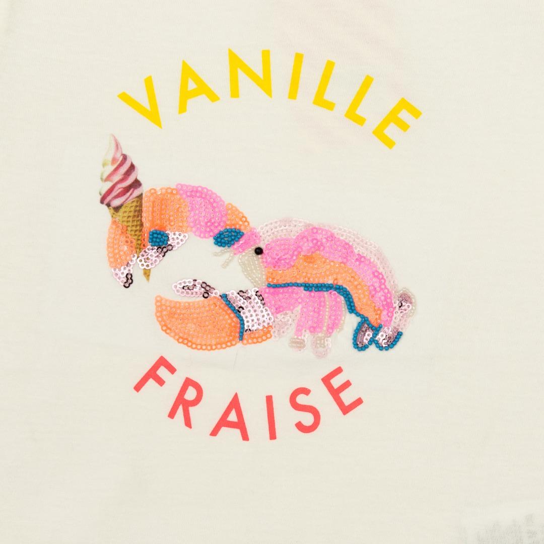 T-shirt con pailletes