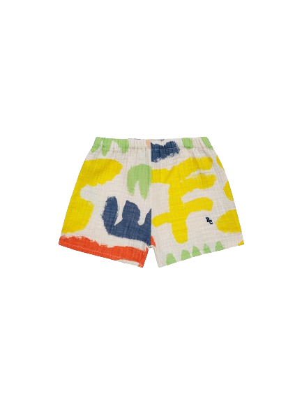 Shorts carnevaleschi in tessuto all over 124AB078 MULTICOLORE BOBO CHOSES 