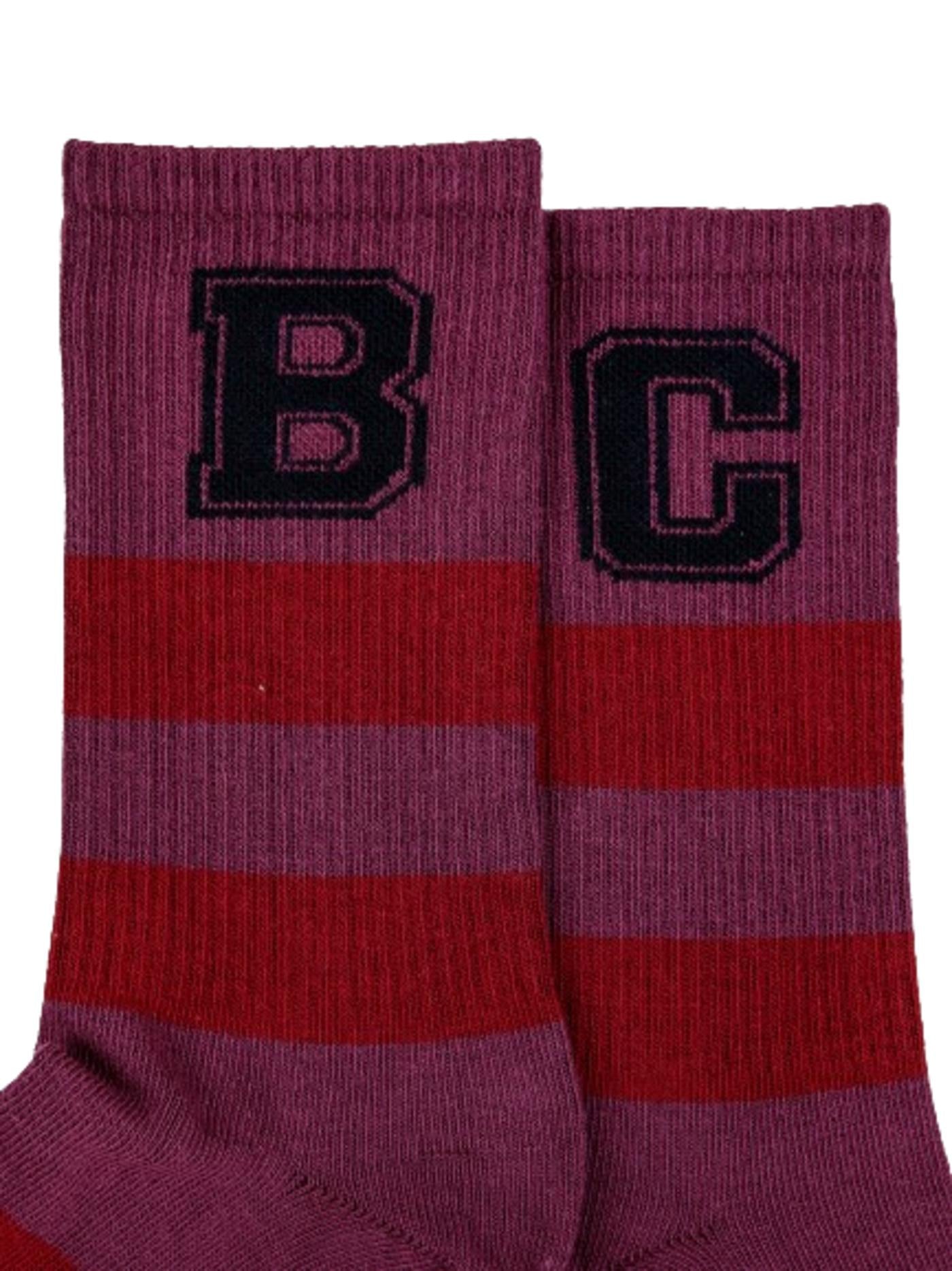 Calze lunghe a righe 223AI032 MULTICOLOR BOBO CHOSES 