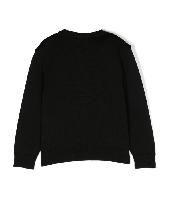 Maglione con applicazioni