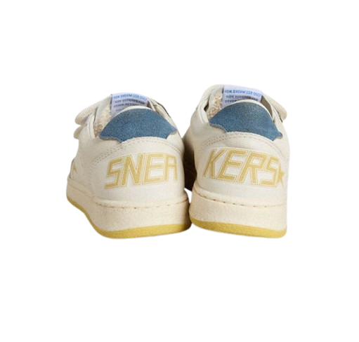 BALLSTAR STRAP WITH PRINTED STAR NAPPA UPPER TOE STRAP AND SPUR SUEDE HEEL GJF00926 F007448 11328 11328 GOLDEN GOOSE 