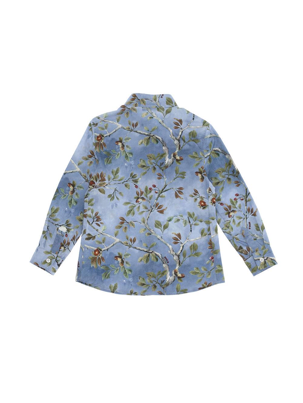 Camicia popeline ramage