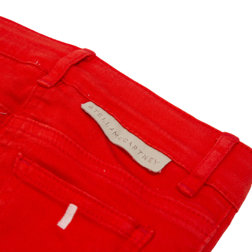 Pantalone cotone  rosso bimba 471600 SJK58 6564 STELLA McCARTNEY 