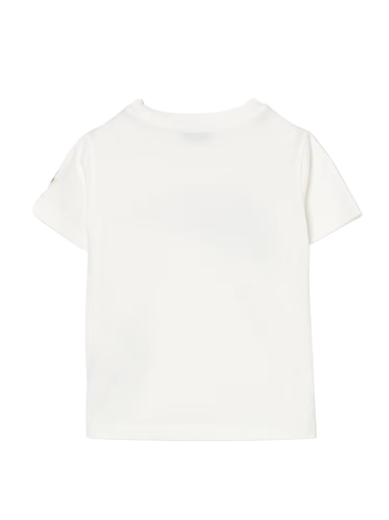 T-shirt bianca con logo
