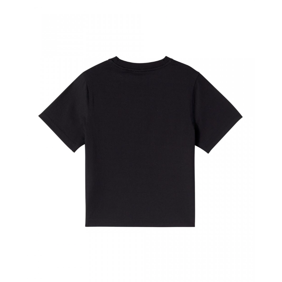 T-shirt nera con logo stampato 8108572 A1189 BURBERRY 