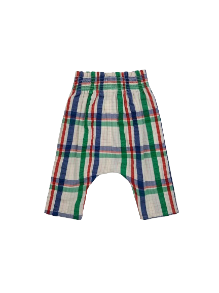 Pantaloni harem in tessuto Madras Checks 124AB064 MULTICOLORE BOBO CHOSES 