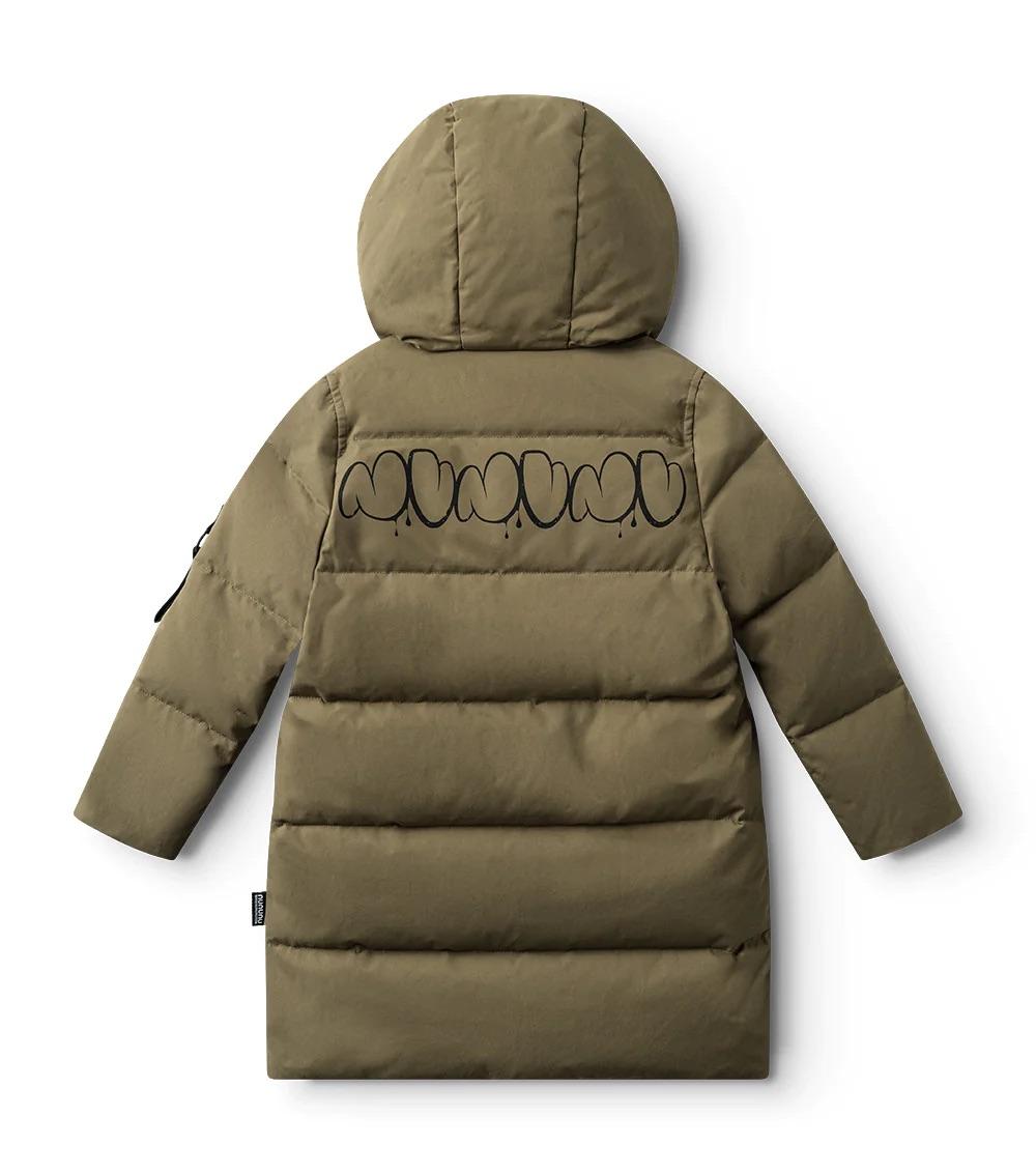 Trench con cappuccio NU3986 OLIVE NUNUNU 