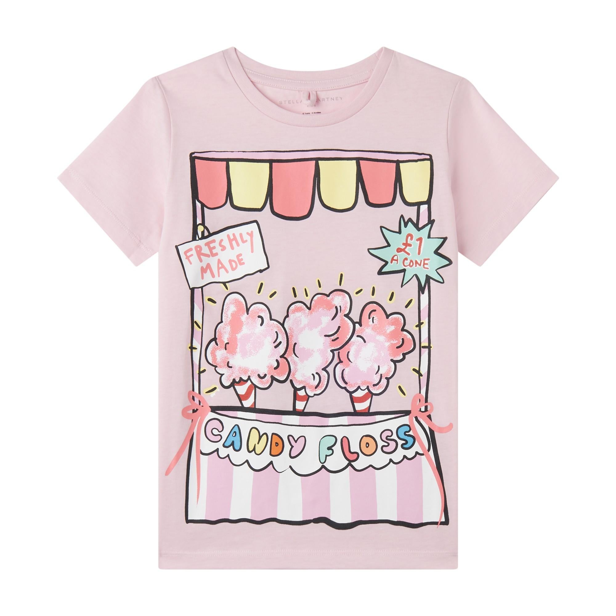 T-shirt Stella McCartney Kids con stampa grafica