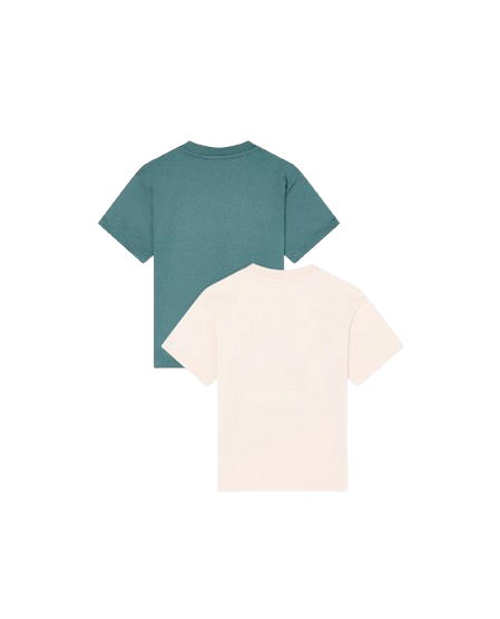 PACK 2 T-SHIRT IN JERSEY ASV EB001212 AF16162 MZ369 ARMANI JUNIOR 