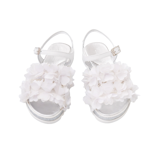 sandali a fiori per bambina