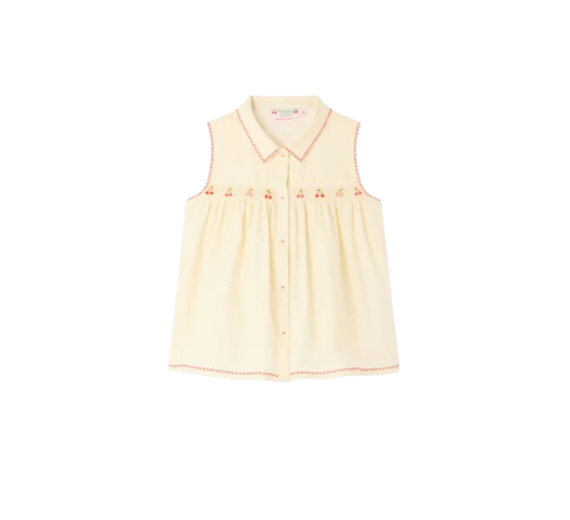 Camicia per bambina S06GBLW00030 103 BONPOINT 