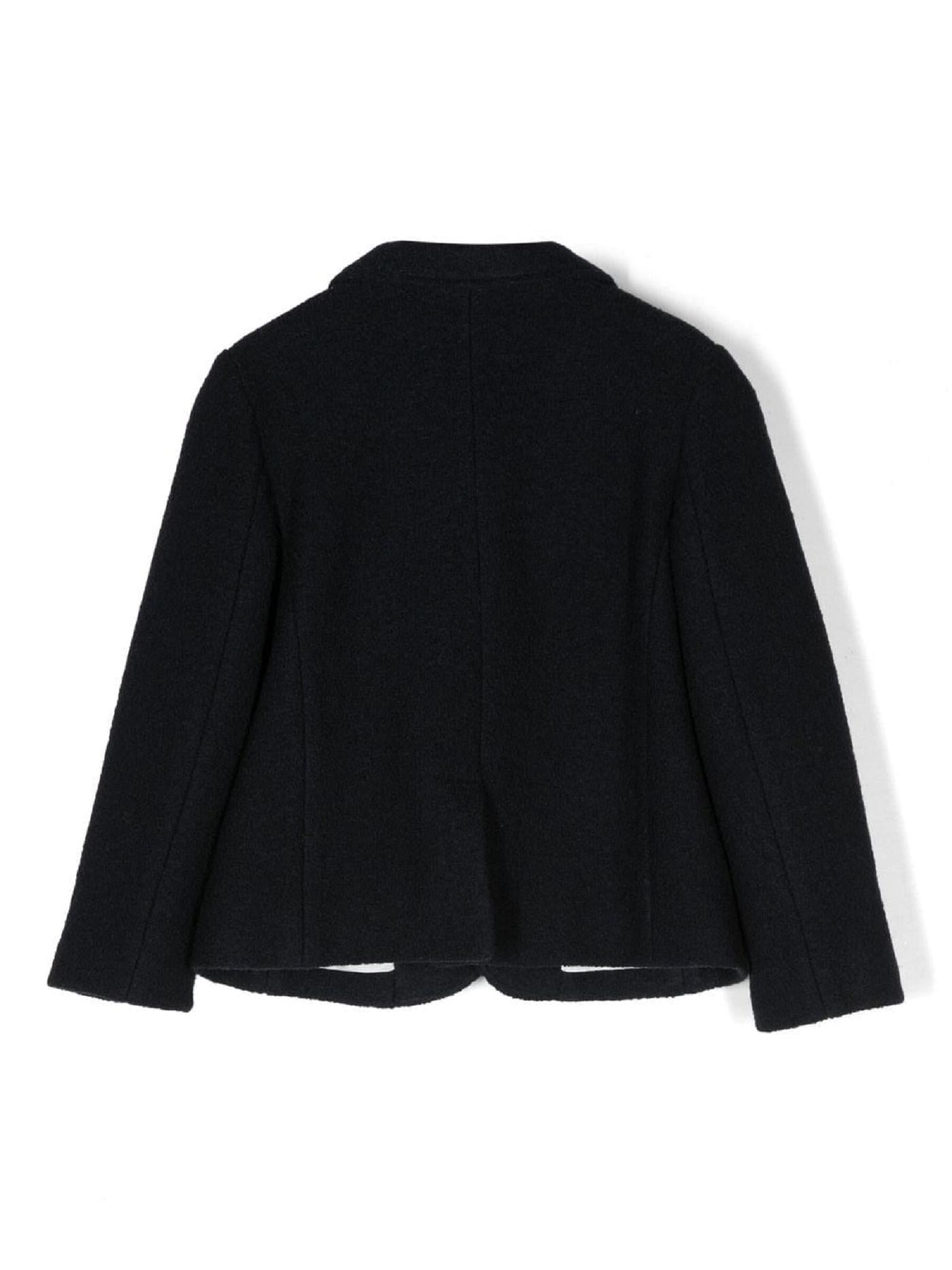 Blazer monopetto con ricamo