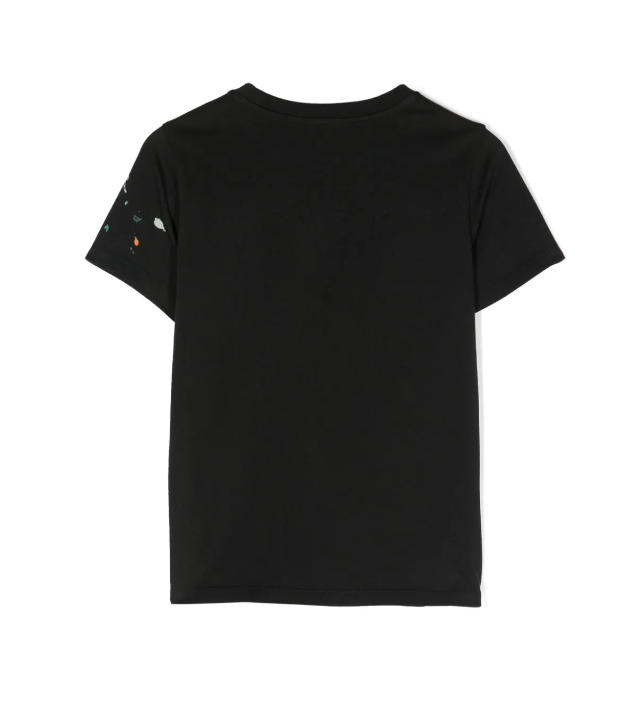 T-shirt nera bambino