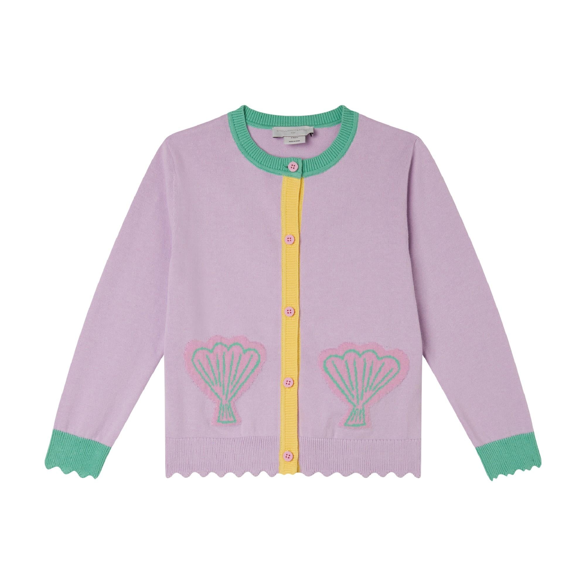 Maglione con motivo Seashell jacquard