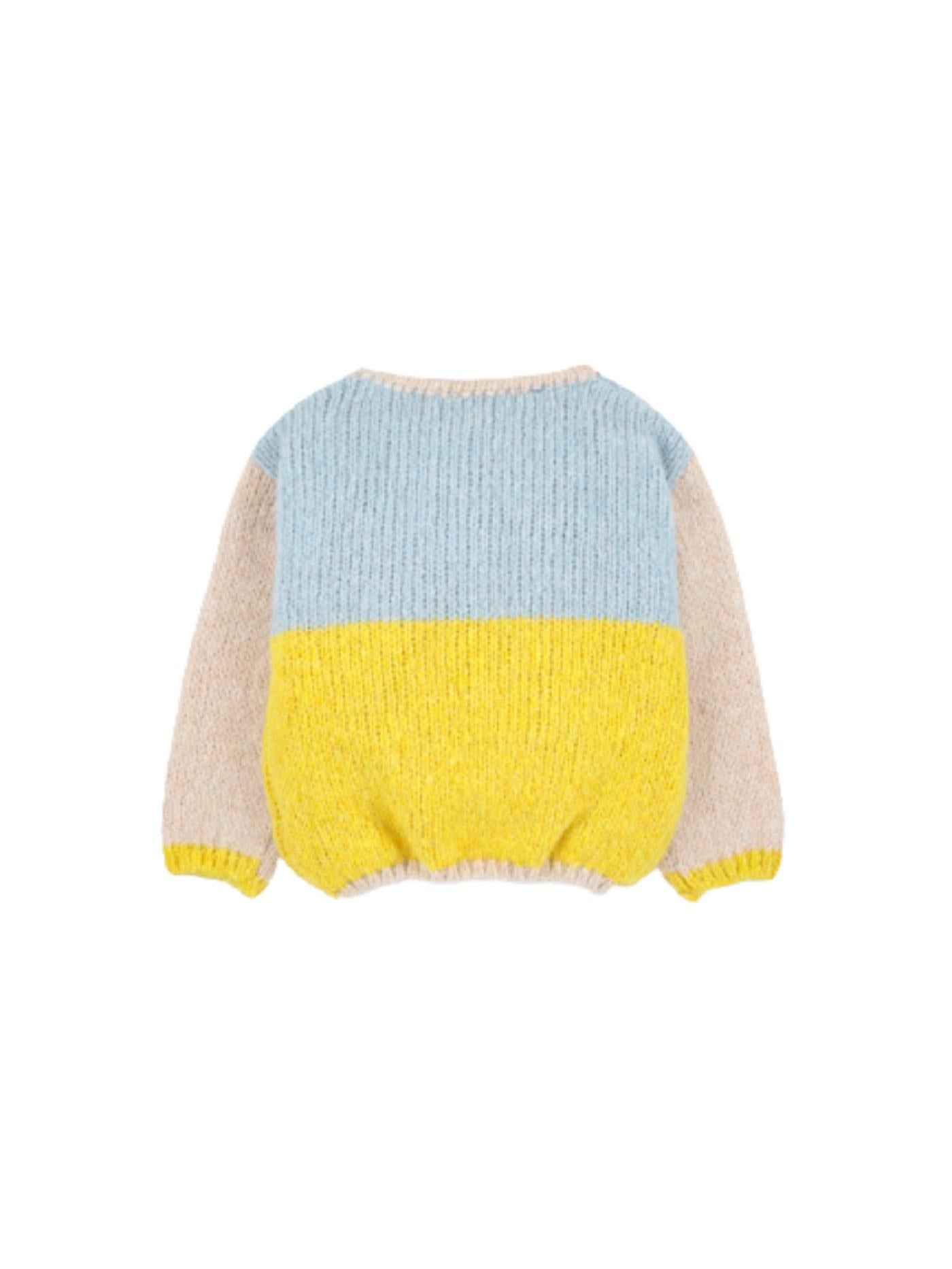 Maglione con design color-block 223AB095 MULTI BOBO CHOSES 