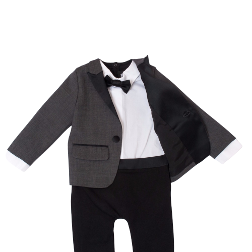 Completo grigio bambino.