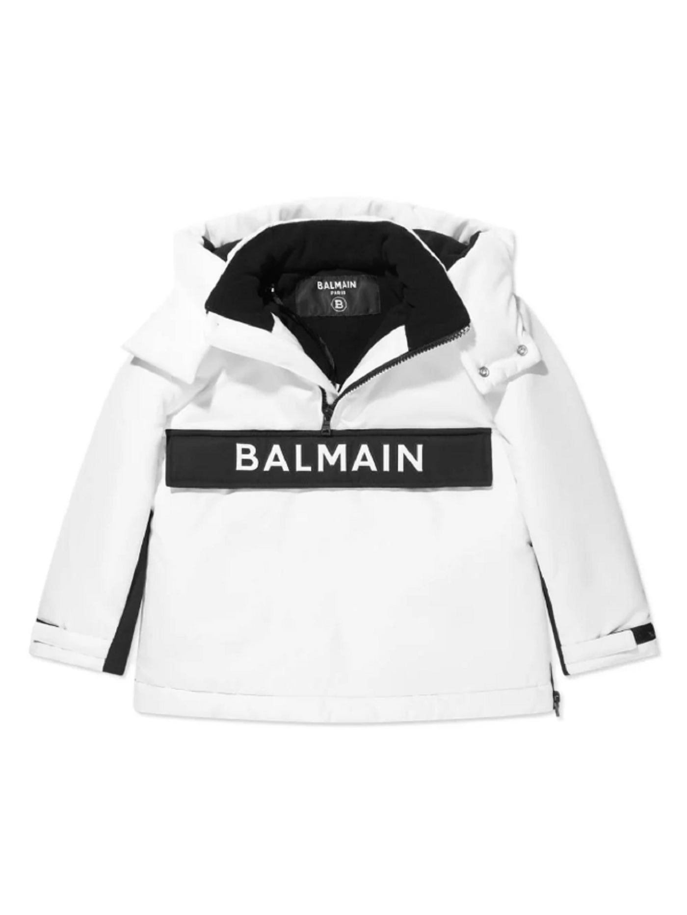Giacca da sci imbottita con stampa BT2R20 G0118 100NE BALMAIN 