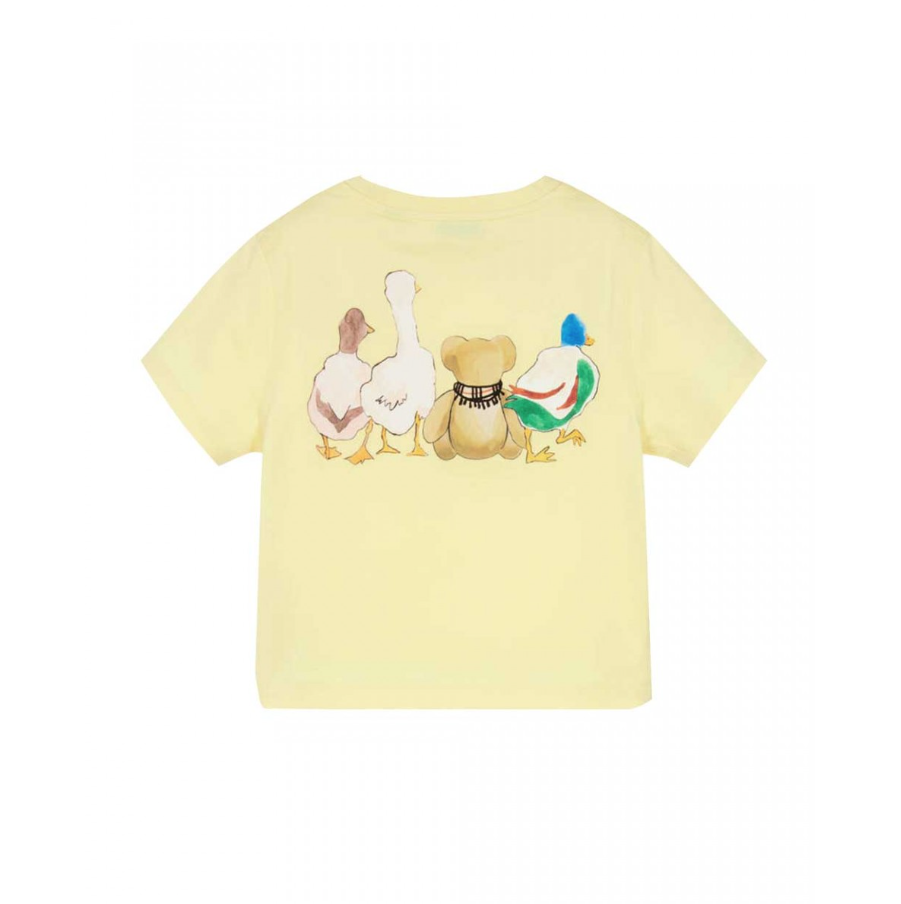 T-shirt gialla di Thomas Bear and Friends 8108573 B8639 BURBERRY 