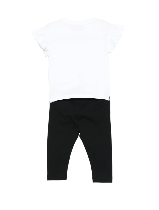 Completo per neonata MDG01U LBA00 80359 MOSCHINO 