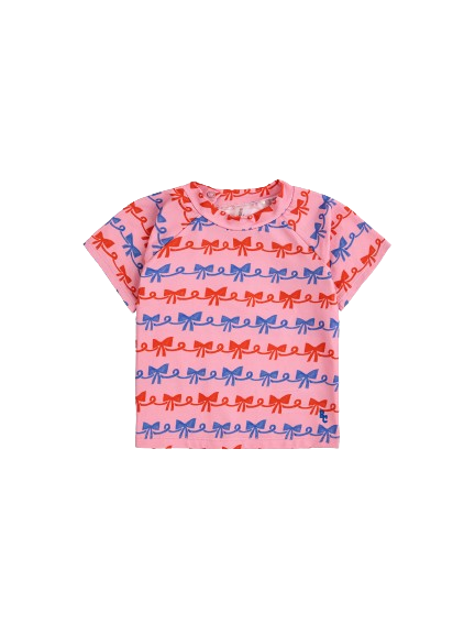 T-shirt costume da bagn con stampa