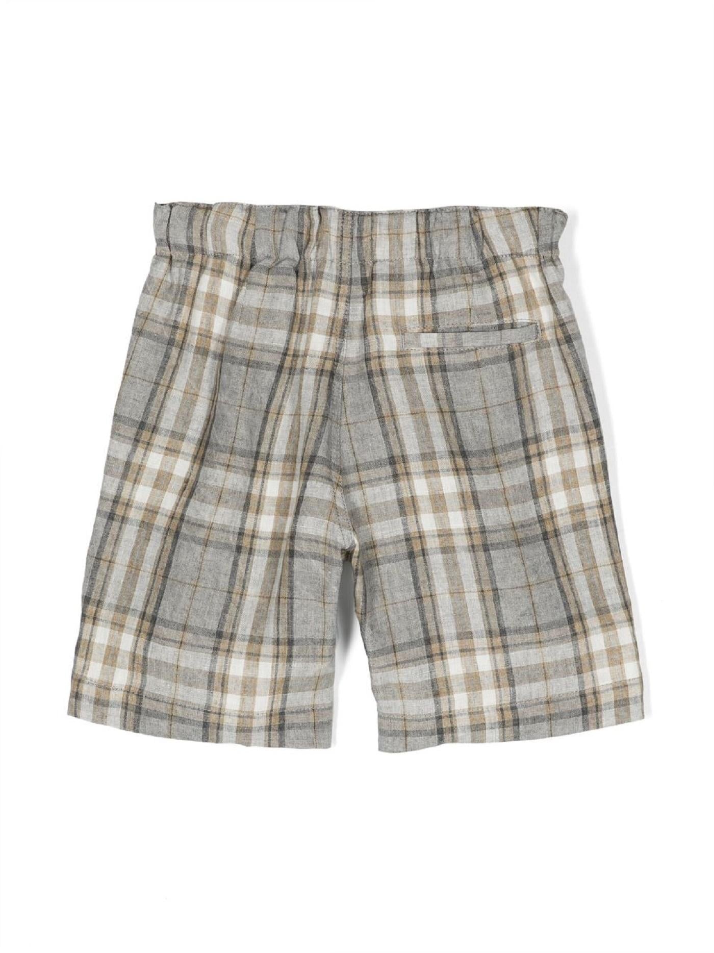 Shorts a quadretti
