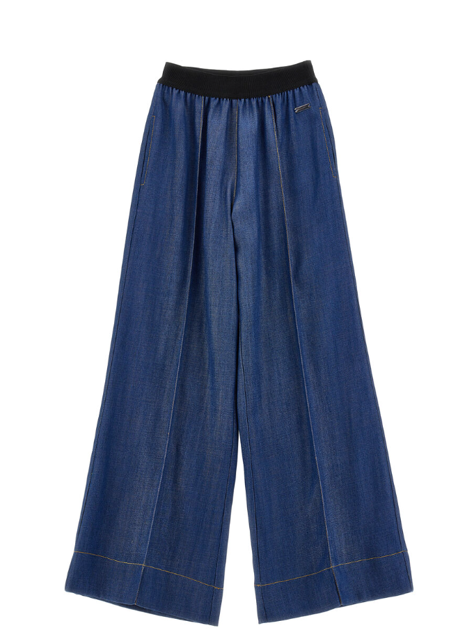 Pantaloni in denim 17F402 6208 0055 MONNALISA 