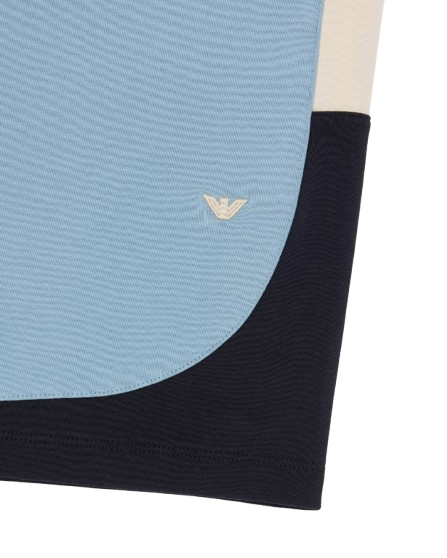 Shorts con dettagli in double jersey