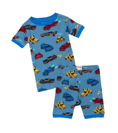 Pigiama blu bambino.